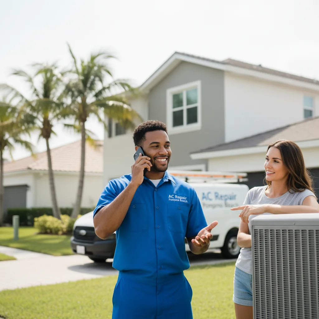 AC Repair Pompano Beach customer support in Mechanicstown